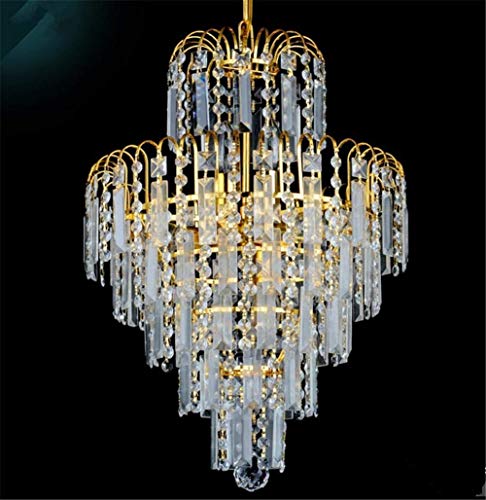 Preisvergleich Produktbild Deckenlampe Kristall Kronleuchter Wohnzimmer Esszimmer Schlafzimmer Licht Dekorative Lampe Kronleuchter Beleuchtung