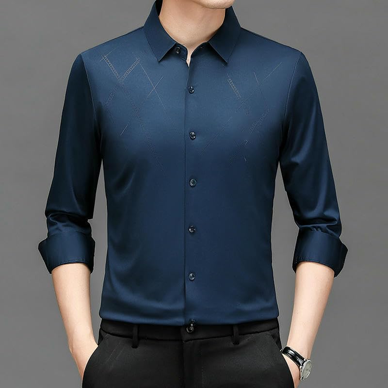 Camisa de manga larga transpirable con botones para evitar el calor 4