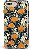 Casely iPhone 6/7/8 Plus Floral Case | Off Tropic | Exotic Orange Flower Case