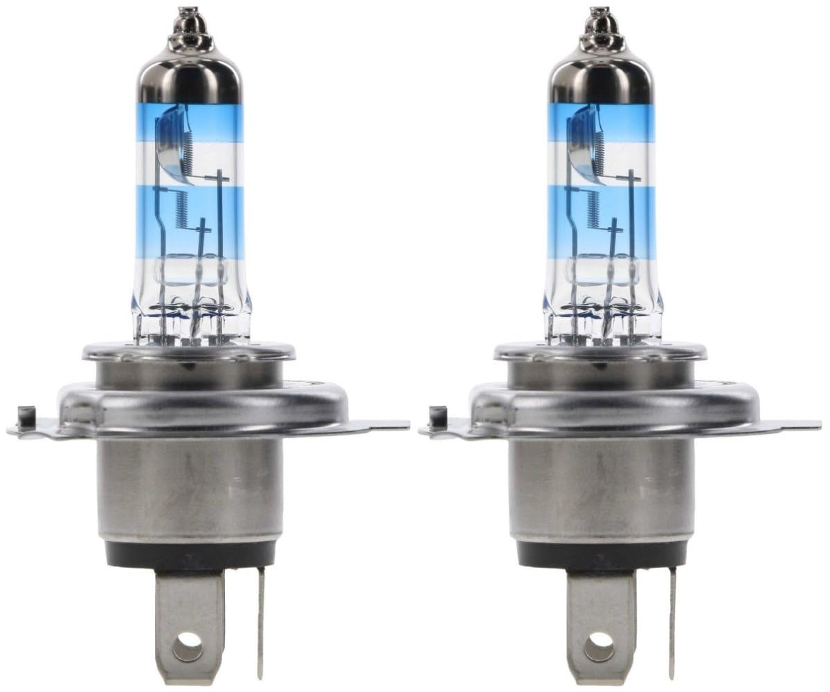 Philips Automotive Lighting 9003 NightGuide Platinum Premium Upgrade Automotive Replacement Headlight Bulb, Fits Select High Beam, Low Beam, and Fog Positions (Pack of 2)