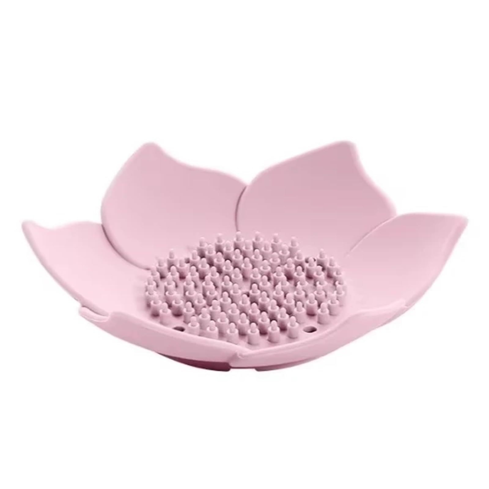 Jabonera Antideslizante, Caja de jabón 3 uds. Plato escurridor Silicona Antideslizante con Forma Accesorios baño Multicolor(Gray+White+Pink)