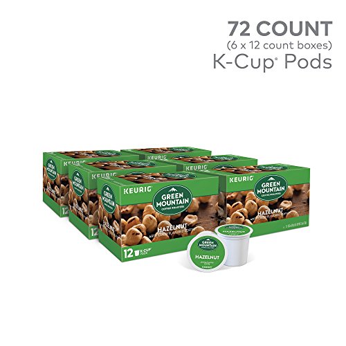 Green Mountain Coffee Roasters Hazelnut, Single-Serve Keurig K-Cup Pods, Flavored Light Roast Coffee, 72 Count & Nantucket Blend, Single-Serve Keurig K-Cup Pods, Medium Roast Coffee, 72 Count #TOP23