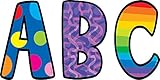 Creative Teaching Press Poppin' Patterns 7-Inch Designer Letters (1228)