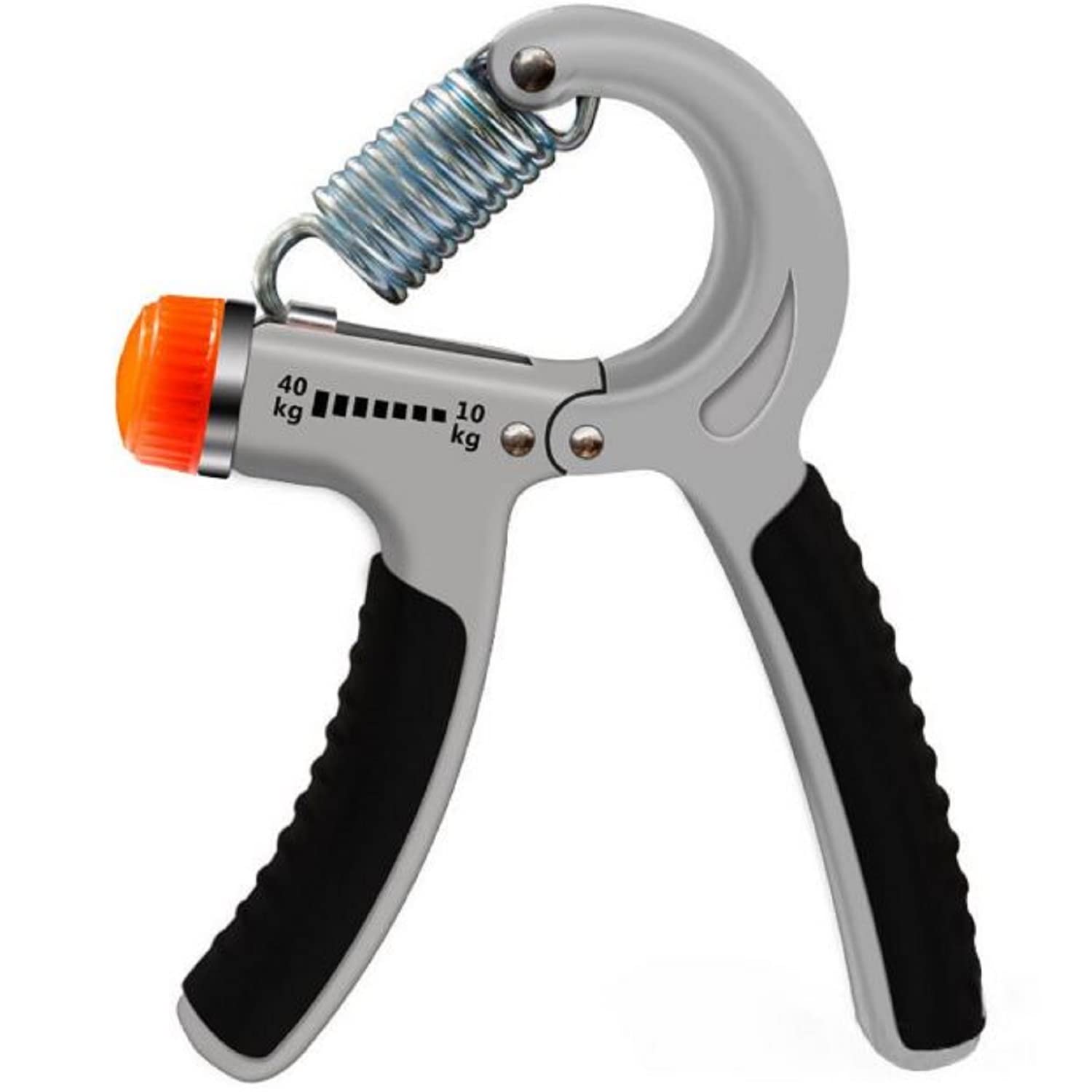 LAFILLETTE Grip Strength Trainer Wrist and Forearm Strength Trainer, Adjustable Resistance 10-40 KG Hand Grip Exerciser Strengthener for Athletes Muscle Building and Injury Recovery (Grey) (B07JPYMHNR) Amazon Price History, Amazon Price Tracker