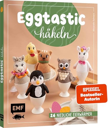 Eggtastic häkeln – Niedliche Eierwärmer: Nicht nur für Ostern! Einfach und schnell gehäkelt | Osterhase, Schneemann, Einhorn, Schaf und viele mehr Eggtastic häkeln – Niedliche Eierwärmer: Nicht nur für Ostern! Einfach und schnell gehäkelt | Osterhase, Schneemann, Einhorn, Schaf und viele mehr