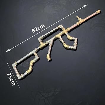 Prop (Modern Weapon Decor) DIY Kit Metal Gun with Modular Components for Collectors & DIY Enthusiasts