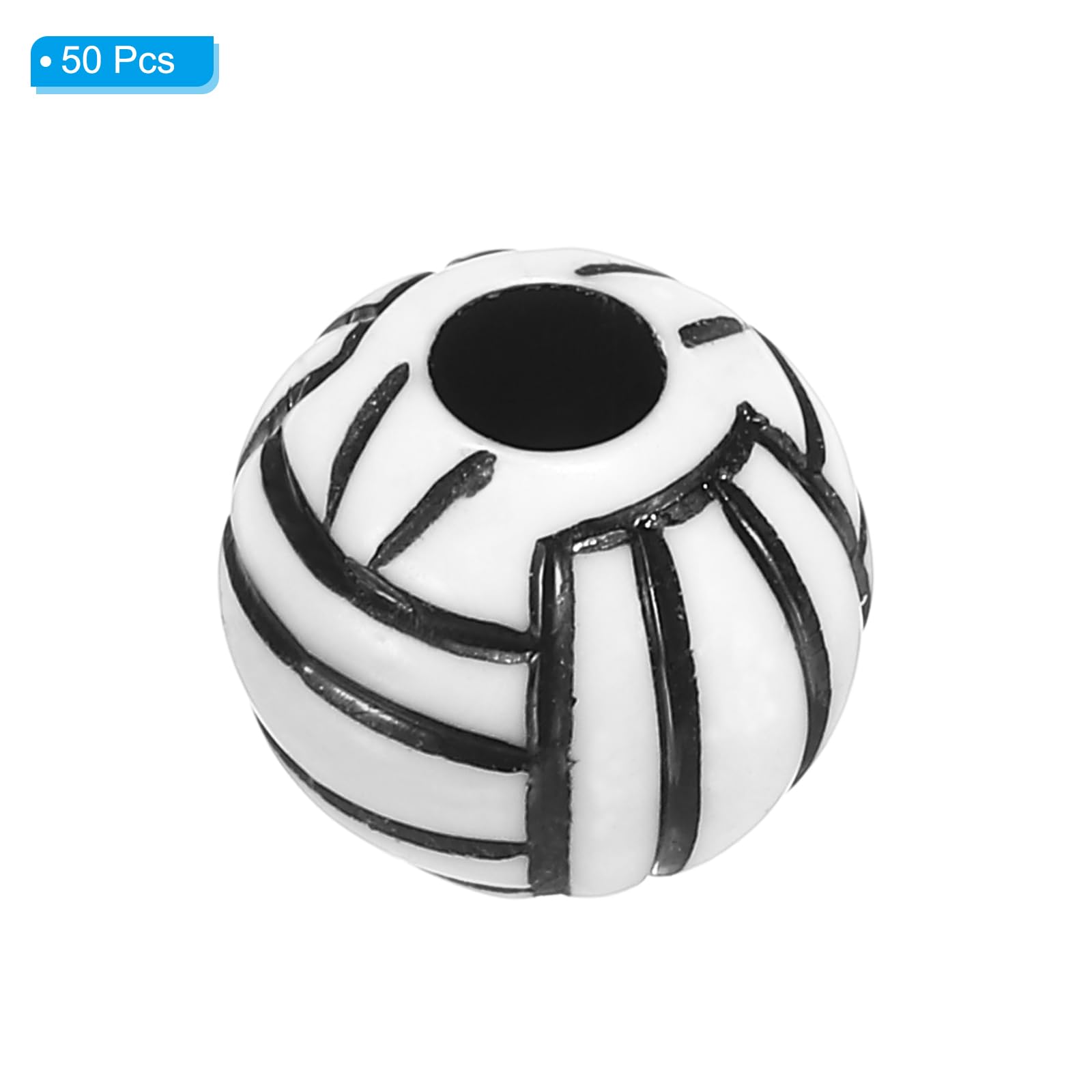 PATIKIL 12mm Sports Ball Beads - Image 3