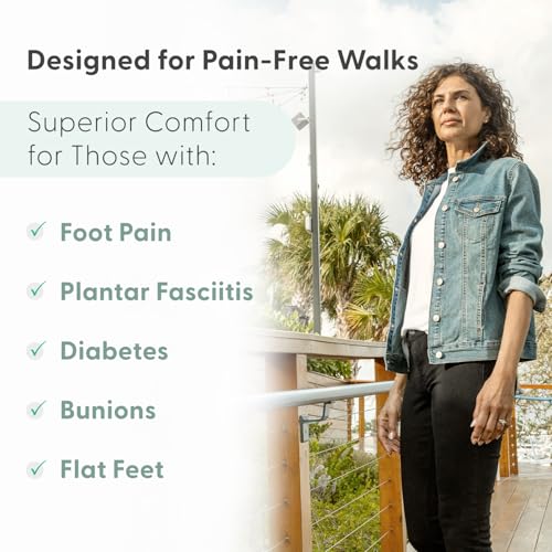 Orthofeet Women's Orthopedic Knit Coral Sneakers4