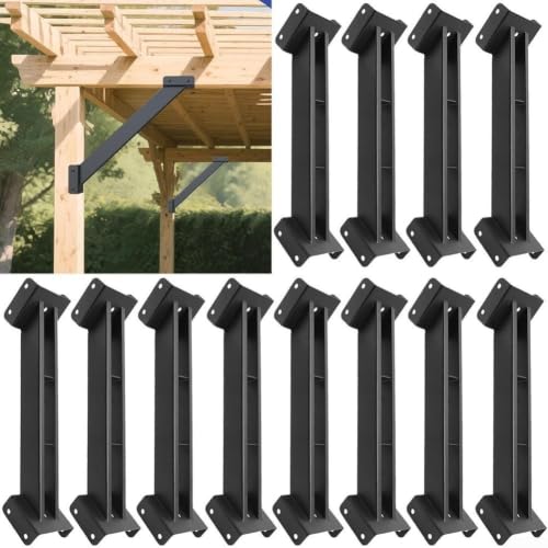 Kit d'assemblage pergola avec trous pré-percés pour montage facile - 8