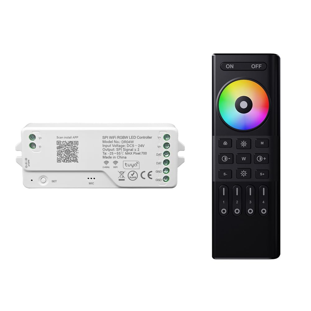 LED Controller WLAN-LED-Controller 5-24V, 700 Pixel IC, Tuya App