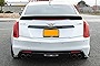 Extreme Online Store for 2016-2019 Cadillac CTS-V Models | Carbon Package Style ABS Plastic Primer Black Rear Bumper Trunk Lid Wing Spoiler SPOILER-113-ABS