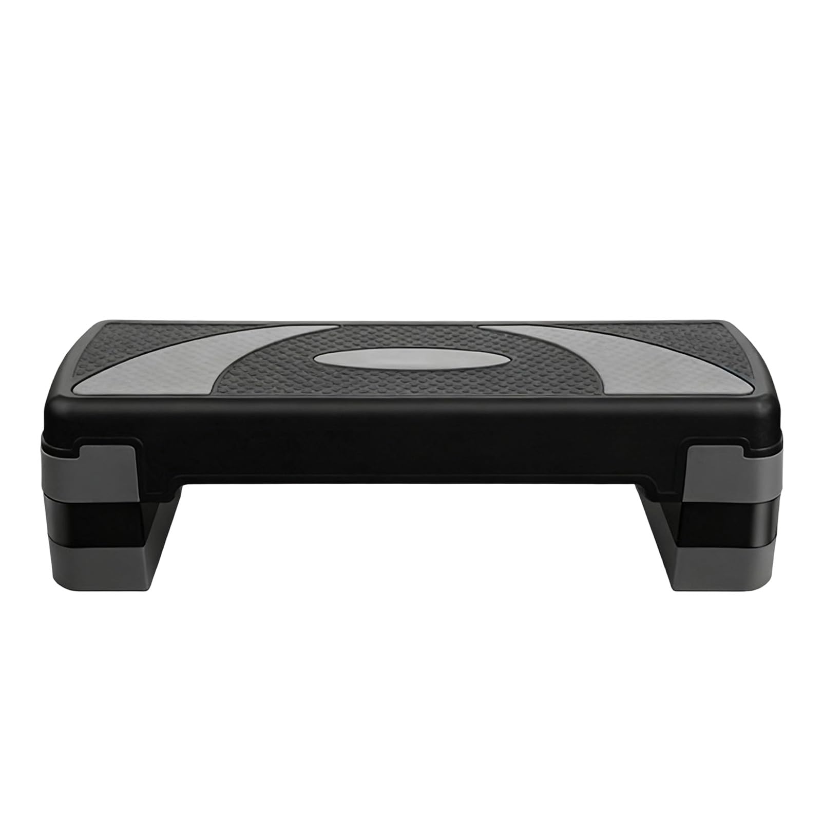 Brrnoo Platforma do ćwiczeń Fitness 78 Cm Antypoślizgowy Stepper do ćwiczeń | Regulowane 3-stopniowe Przełożenia, Solidna Konstrukcja z Siatki ABS, Domowy Trening w Siłowni, kompatybilność z jogą