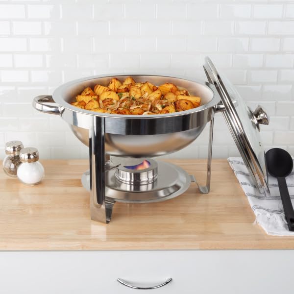 Great Northern Popcorn Company 83-DT6120 Chafing Dish, Edelstahl, Silver