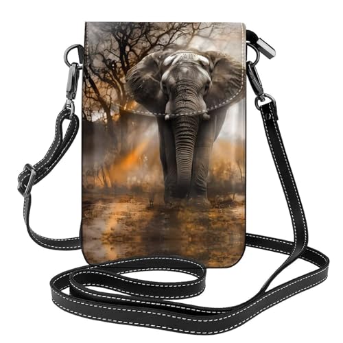 Portefeuille et sac à bandoulière éléphant pour ranger vos essentiels