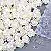 VINFUTUR 200 Pz Rose Artificiali Rose Finte Schiuma Fiori Artificiali + 200 Pz Forcine Fermagli Capelli per Bouquet da Sposa DIY Matrimoni Valentine's Day Decorazioni di Festa Casa Nozze