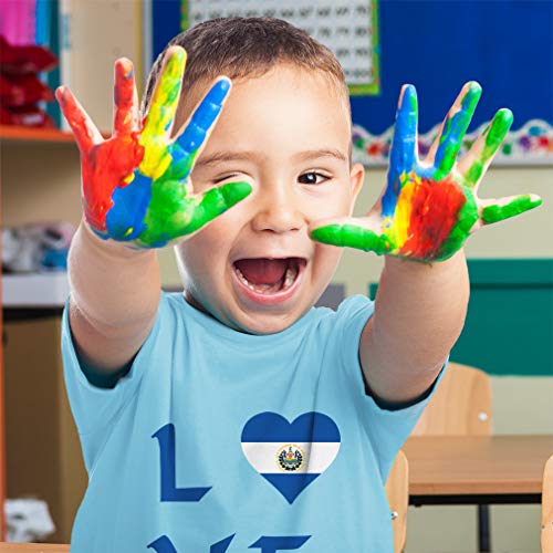 Toddler T-Shirt Love El Salvador Style B Love El Salvador Boy & Girl Clothes2