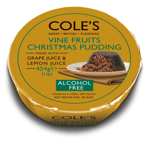 COLES TRADITIONAL FOODS Christmas Pudding Alcohol...