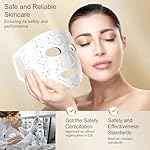 Red Light Therapy for Face, 4 Modes LED Face Mask Infrared Light Therapy with Remote, Portable and Rechargeable Design with Timer Function for Home Use - Image 5