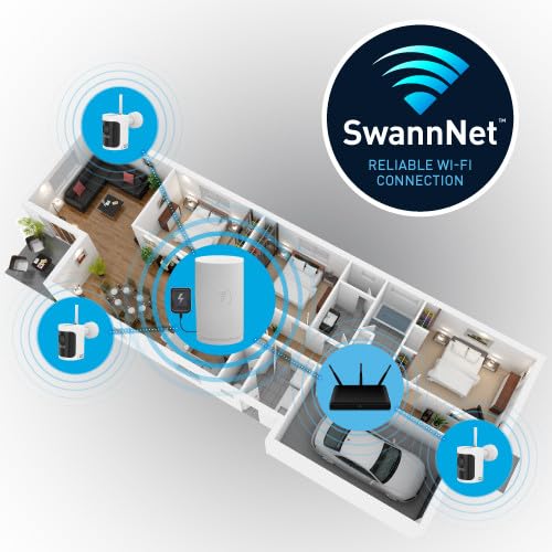 2K Wireless Security Kit with 3 x Wire-Free Cameras & NVR Tower - image 3