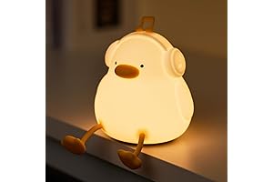 Charming LED Duck Night Light: The Perfect Gift for Duck-Loving Hearts