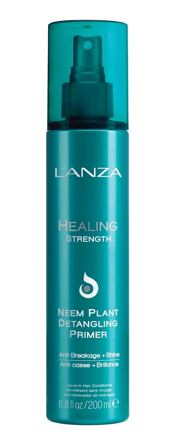 L'ANZA Healing Strength Singles & Kit, Silk Serum Strengthening Hair Treatment, Detangler Spray, Repairs Damage, UV & Heat Protection, Smooths Split Ends, Glossy Shine, Anti Humidity, Sulfate Free