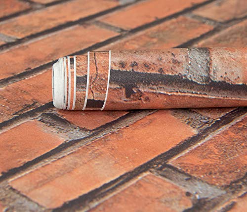 Fablon Fab10222 Brick Wall Adhesive Film #TOP1