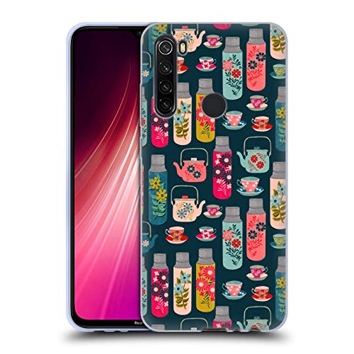 Head Case Designs Licenza Ufficiale Andrea Lauren Design Caraffe E Tazze Modelli Cibo Custodia Cover in Morbido Gel Compatibile con Xiaomi Redmi Note 8T