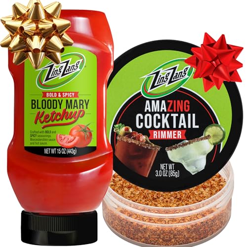 Zing Zang Stocking Stuffer Bundle | Bloody Mary Ketchup + Bloody Mary Rim Salt