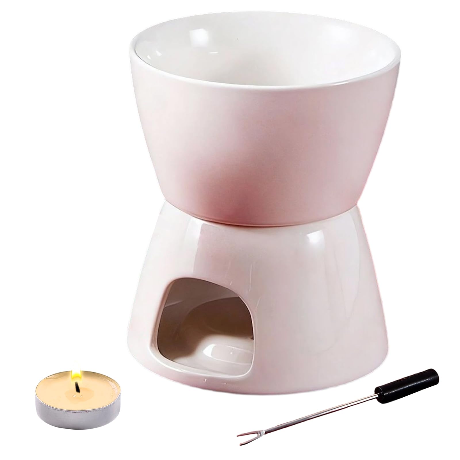 HDOYTXXM Professional Chocolate Melting Mug for Gatherings Uniform Distribution Ceramic Heating Cup