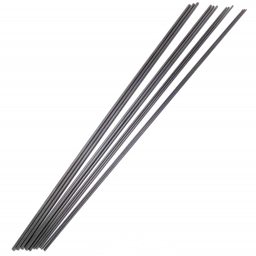 ACVACV 8pcs/lot Carbon Fiber Rods, For RC Plane DIY Tool Wing Tube Quadcopter Arm Length 500mm(1.5mm)