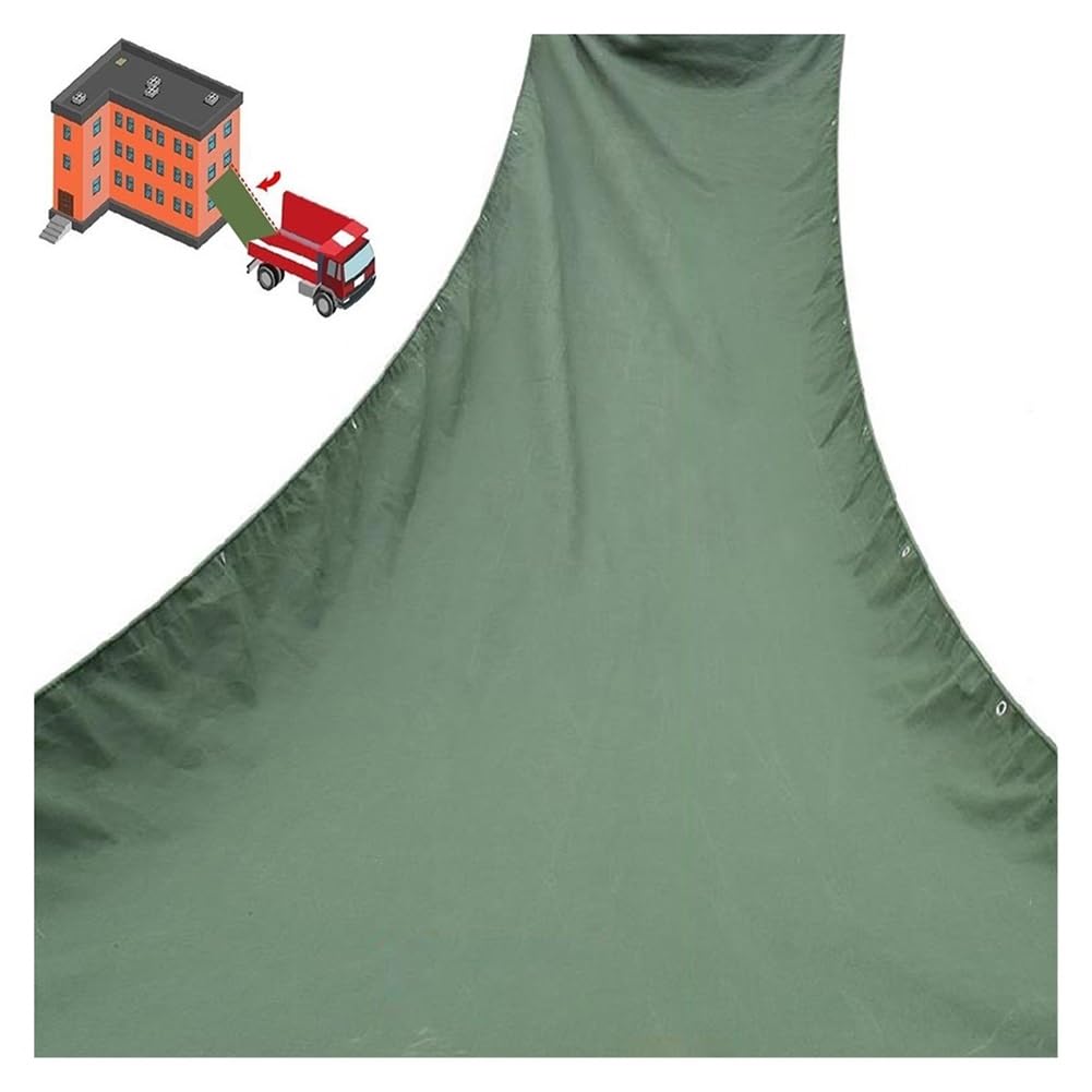 IYUESQ Heavy Duty Cargo Chute for Warehouse Freight Handling - 1.5x20m Green Trash Removal Chute for Construction Waste Disposal