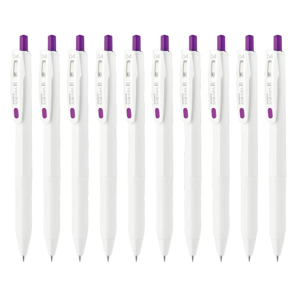 Amazon.co.jp: ゼブラ ジェルボールペン サラサR 0.4mm