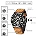 BENYAR Sport Casual Reloj de Pulsera de Cuarzo analógico Impermeable para Hombres