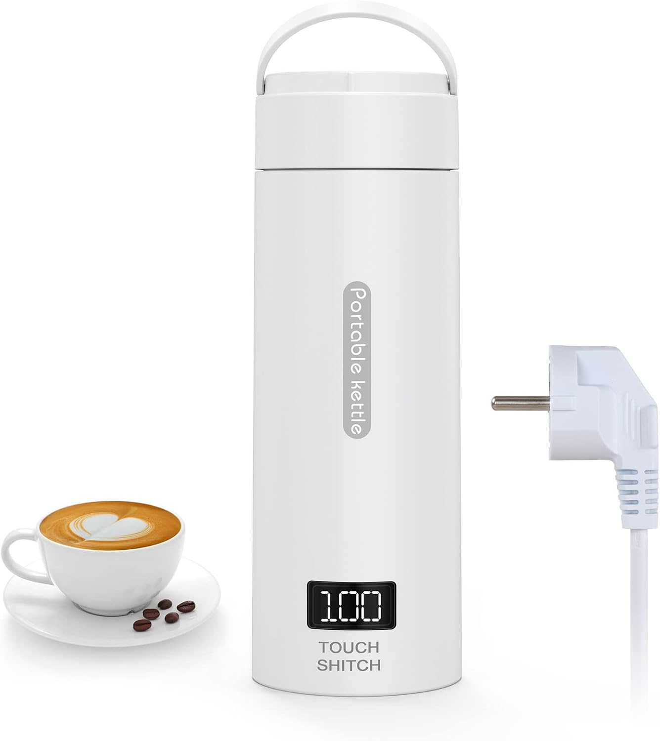 Flintronic Small Electric Travel Kettle, 380ml Portable Kettle, Fast