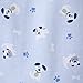 HALO 100% Cotton Sleepsack Swaddle Wearable Blanket, Blue Pup Pals, Small