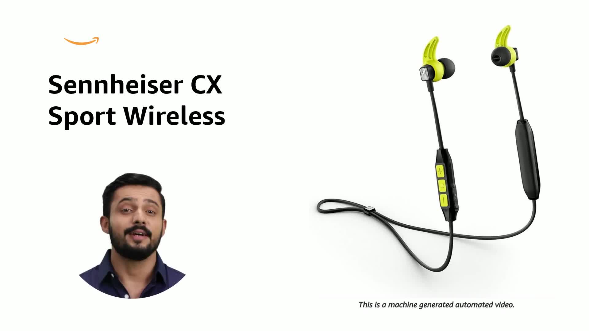 Sennheiser CX Sport Wireless Bluetooth in Ear Headphones with Mic