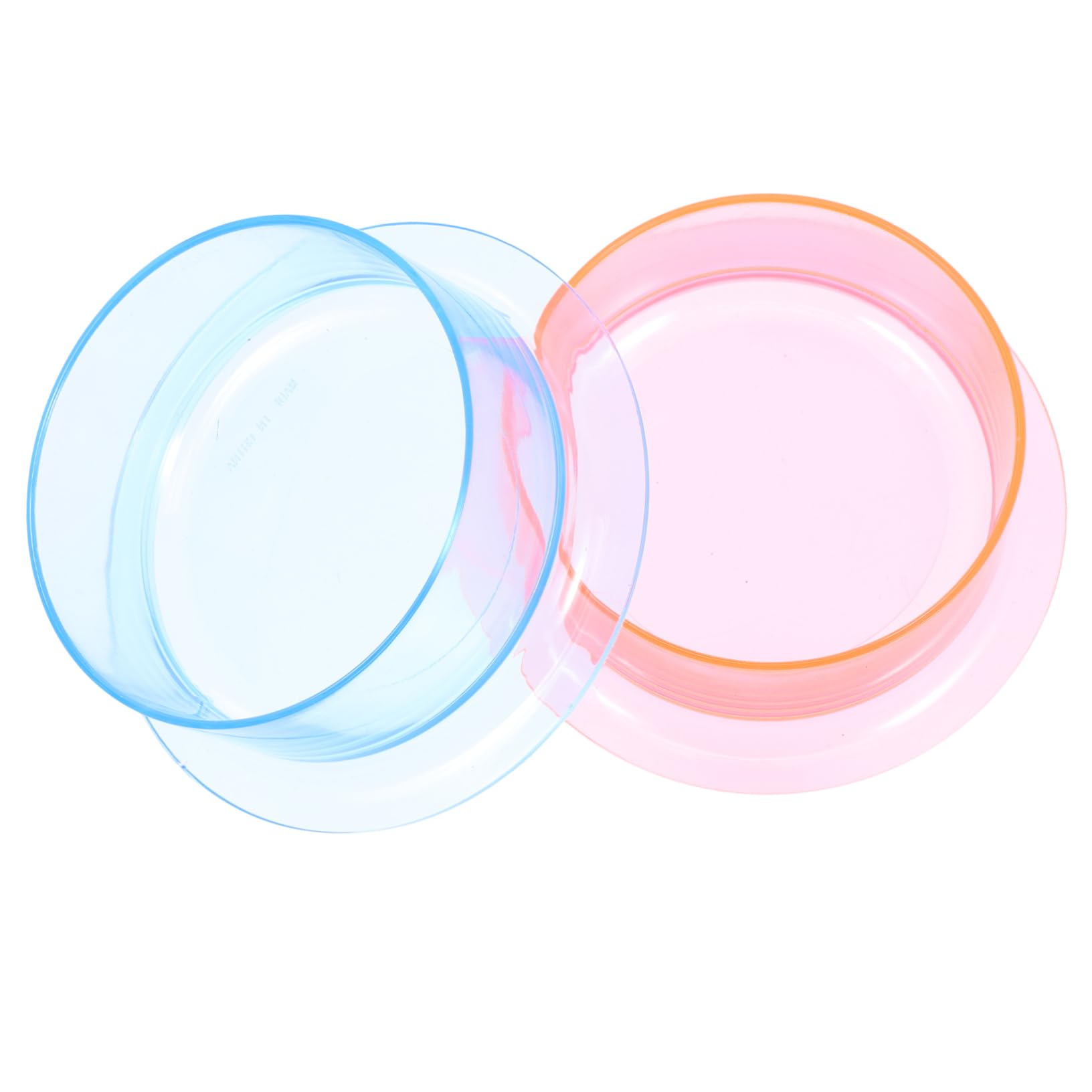 ibasenice 2Pcs Pet Water Bowl Plastic Hamster Feeder and Water Container for Pets and Easy to for Hamsters Guinea Pigs and Other Animals