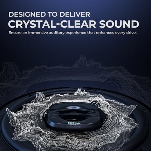 Image of BASSOHOLIC BLSP06 6 inch 2-Way Coaxial Car Speakers | High Bass with Imported Rubber Edge Cone | Powerful Sound & Crystal-Clear Treble | Universal Fit for Cars, SUVs & Trucks