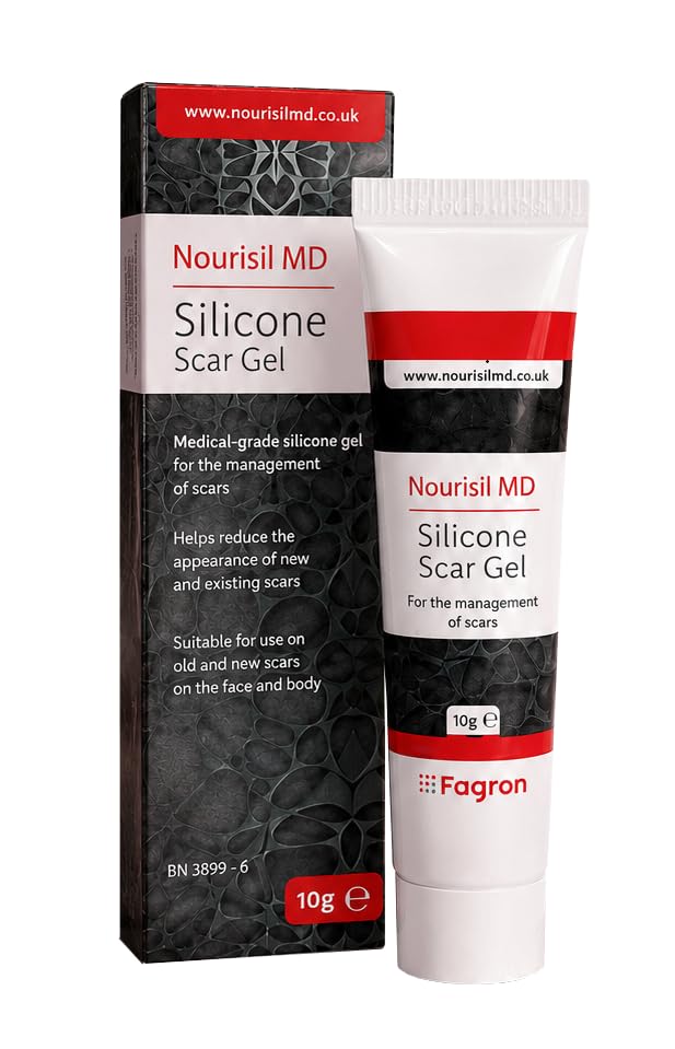 Silicon Scar Gel | Scar Removal Gel for Scars from C-Section Acne Burn Stretch Marks Tummy Tuck & Keloid | Reduces The Appearance Of Old & New Scars (10 gm)