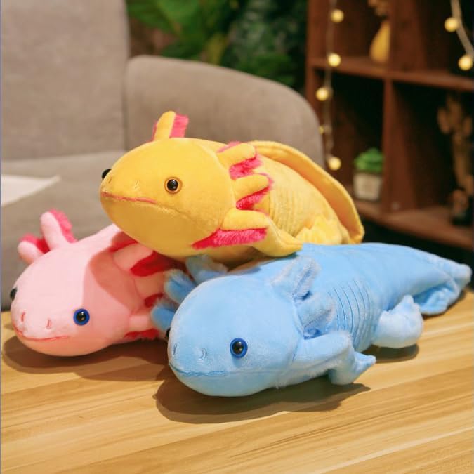 [SAQJEE]イモリ ぬいぐるみ 可愛い イモリ抱き枕 リアル ぬいぐるみ スーパーもちもちぬいぐるみ イヌクッション 80cm