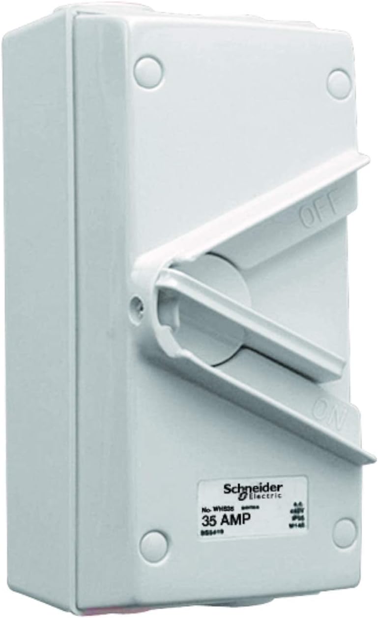 Schneider Electric Kavacha, Isolating Swtich, 35A 250V, Single Pole, WHS35