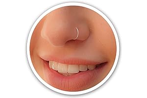 Tiny Silver Nose Ring Hoops: The Perfect Fit for Your Nose Piercing