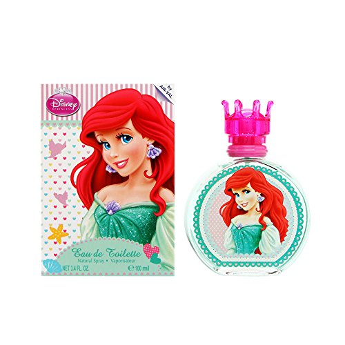 Disney Princess Eau de Toilette Spray, Ariel, 3.4 Ounce