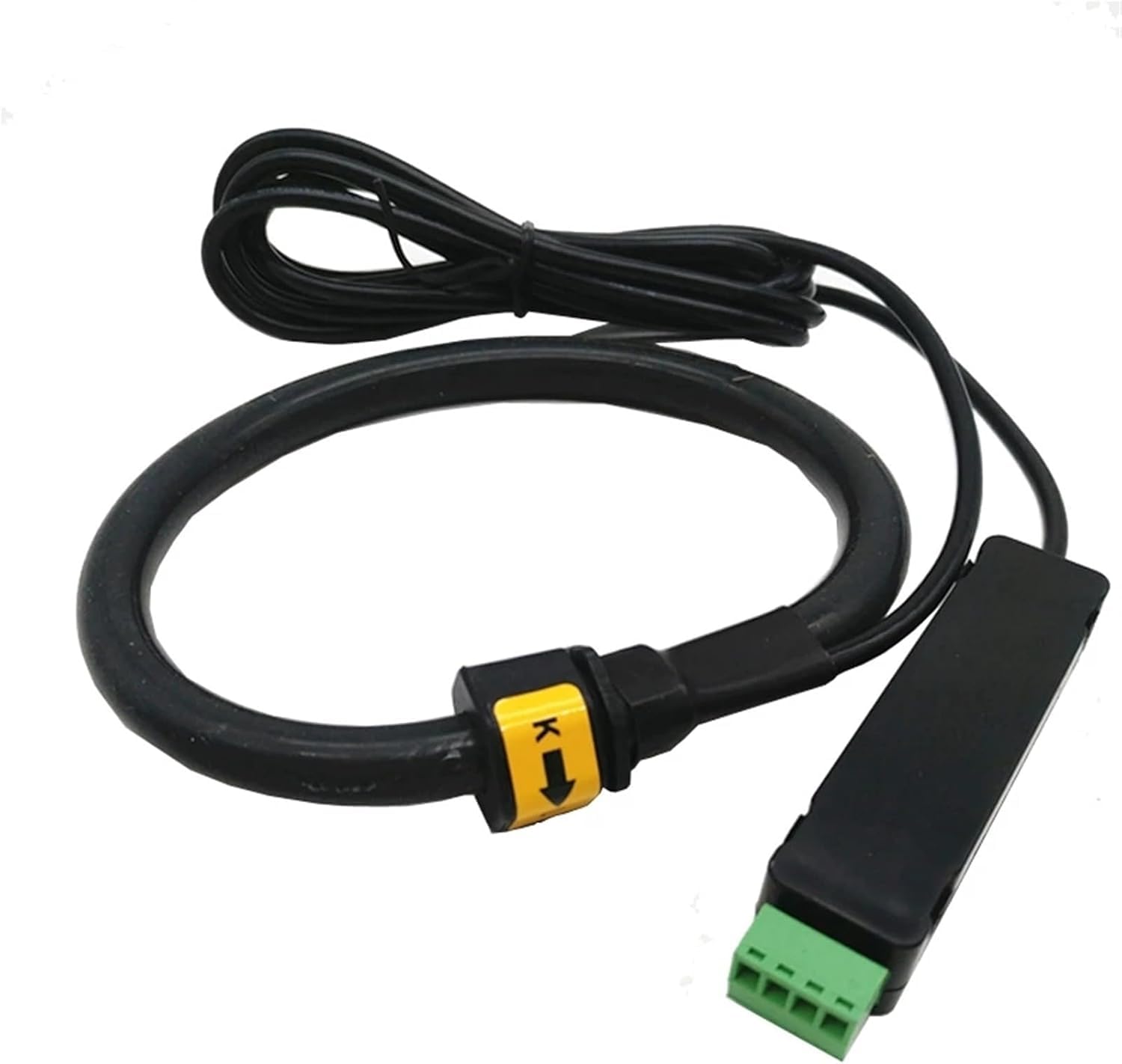 Sensor Transformador De Corriente De Núcleo Dividido Sensor De Corriente Bobinas Rogowski Bobinas Flexibles Rogowski 10a-200ka con Salida De 0.33v 0.5v 1a 4-20ma, 10ka 0-5vac 21cm