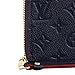 Louis Vuitton Zippy Wallet Monogram Empreinte Leather (Marine Rouge)