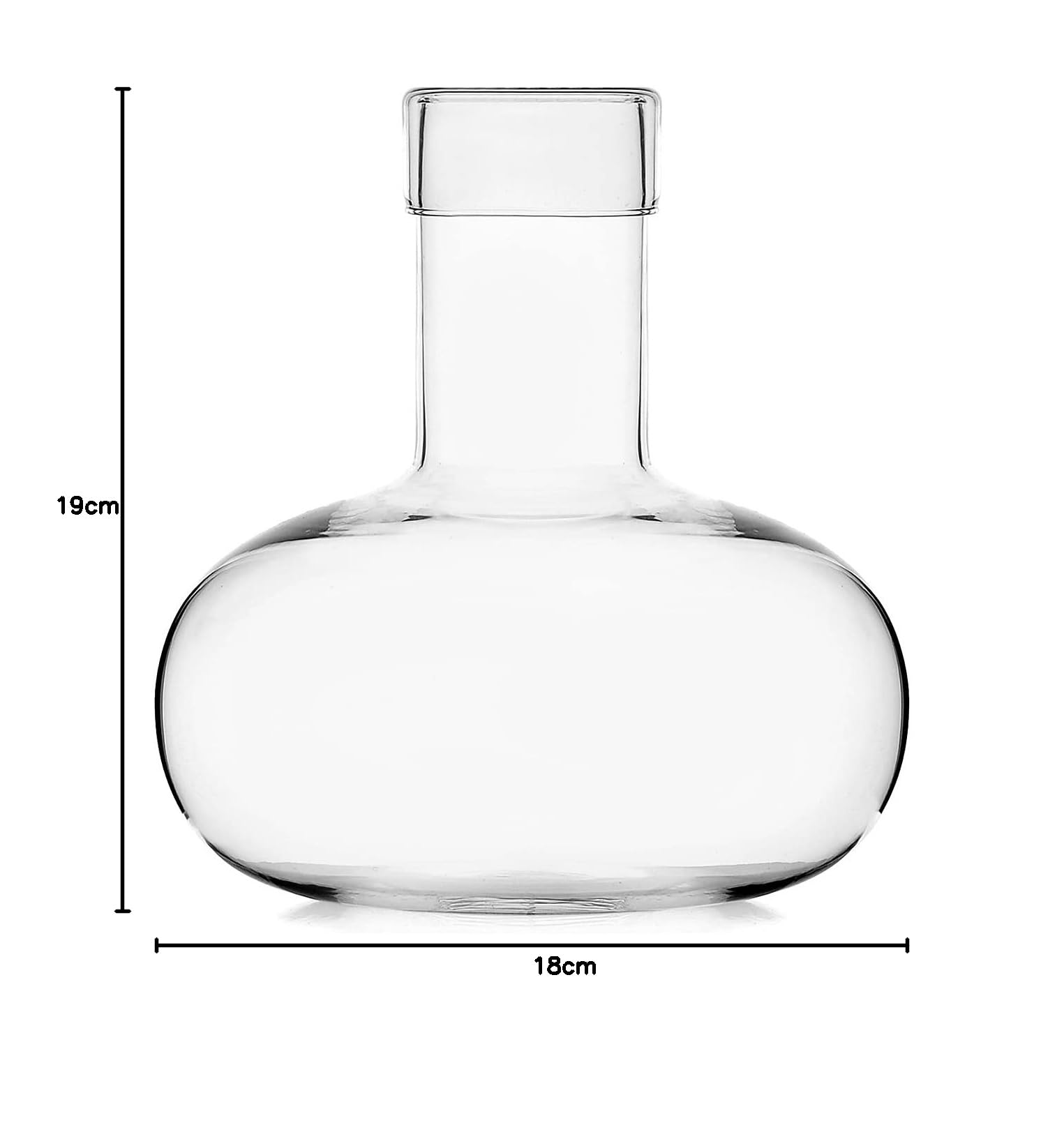 Bouteille Verre Borosilicate Ichendorf Milano Collection Alchemy - 200cl, Design Corrado Dotti
