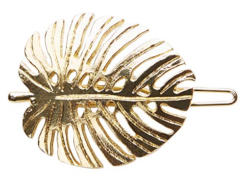 L. Erickson Small Leaf Tige Boule, Gold - Elegant Accent Piece For Fine Hair #TOP1