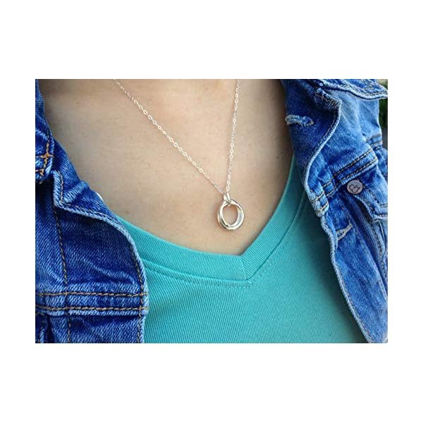 EFYTAL-Grandma-Gifts-925-Sterling-Silver-2-Thick-Interlocking-Circles-Necklace-for-Grandmother-from-Grandchild-Mom-Necklaces-for-Women-Birthday-Gift-Ideas-Mothers-Day-Jewelry-For-Her-Mothers-Day EFYTAL Grandma Gifts, 925 Sterling Silver 2 Thick Interlocking Circles Necklace for Grandmother from Grandchild, Mom Necklaces for Women, Birthday Gift Ideas, Mother's Day Jewelry For Her, Mothers Day