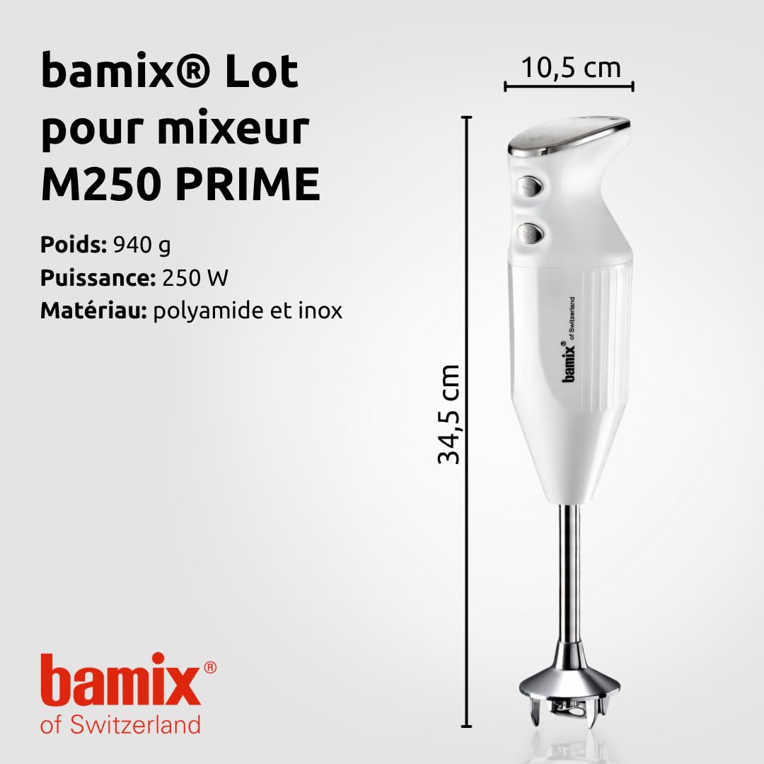 bamix Immersion mixer M250 PRIME with multi-purpose blade
