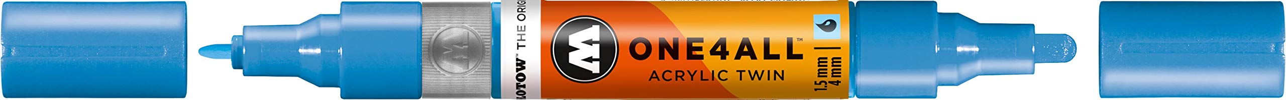 Molotow Molotow One4All Acrylic Twin Marker 161 - Shock Blue Middle